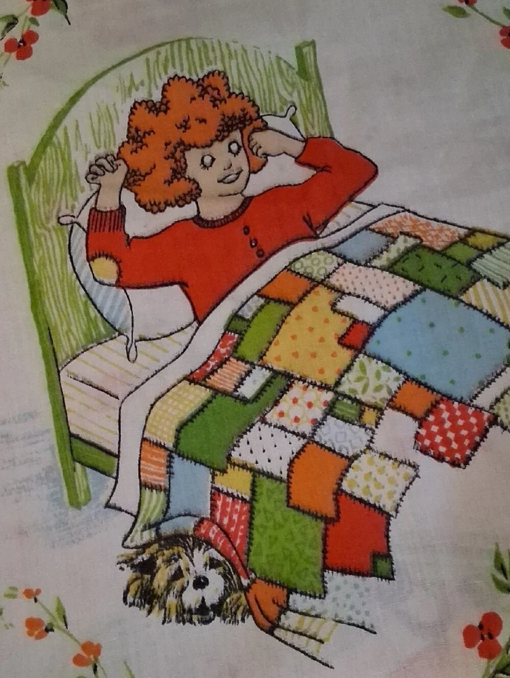 Vintage Little Orphan Annie Full Size Duvet Cover!!! Excluded From Sale